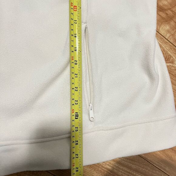 Disney Parks Minnie Mouse Fleece Hoodie Size 3X Plus Ivory Walt Disney World - Picture 6 of 6